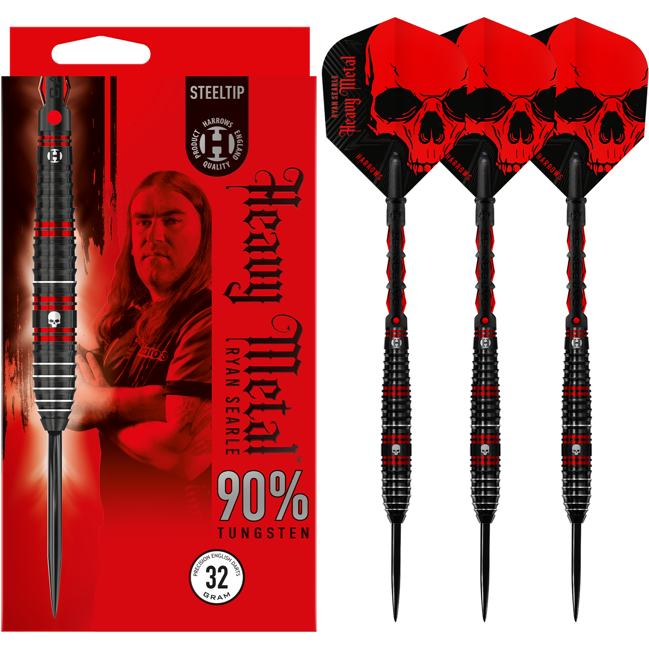 GEBD85323 ~ HARROWS RYAN SEARLE DARTS